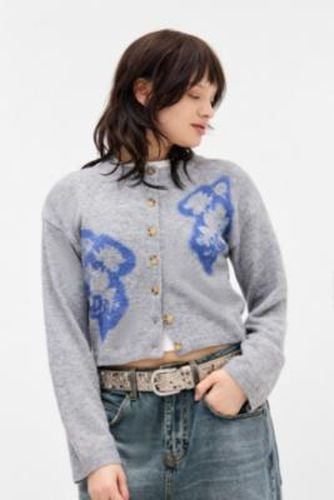 UO Casey Printed Cardigan - XS at - Urban Outfitters - Modalova