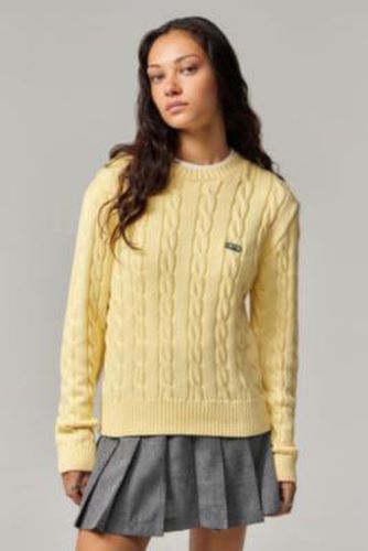 Heaton Cable Knit Jumper - Yellow XS at Urban Outfitters - iets frans... - Modalova