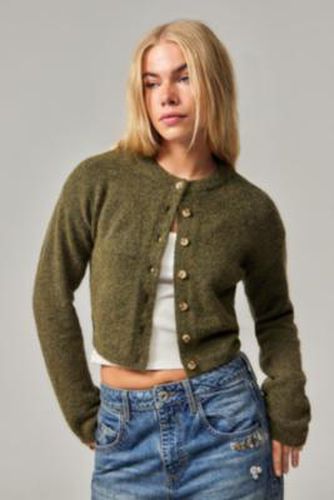 UO Casey Crew Cardigan - XS at - Urban Outfitters - Modalova