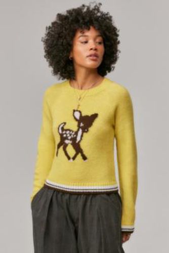 UO Deer Motif Jumper - XS at - Urban Outfitters - Modalova