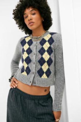 Iets frans. Leighton Argyle Cardigan - XS at Urban Outfitters - iets frans... - Modalova