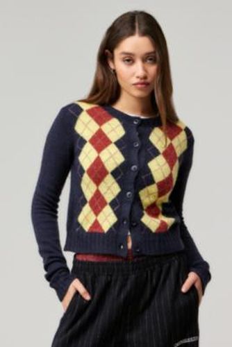 Iets frans. Leighton Argyle Cardigan - XS at Urban Outfitters - iets frans... - Modalova