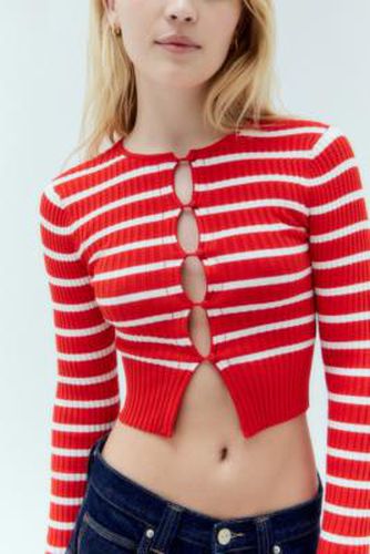 UO Peyton Stripe Cardigan - XL at - Urban Outfitters - Modalova