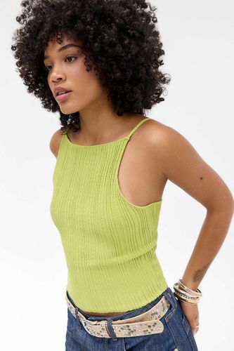 UO Textured Knit Vest Jacket L at - Urban Outfitters - Modalova