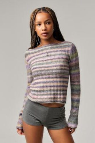 Space-Dye Ribbed Knit Top - XL at Urban Outfitters - BDG - Modalova