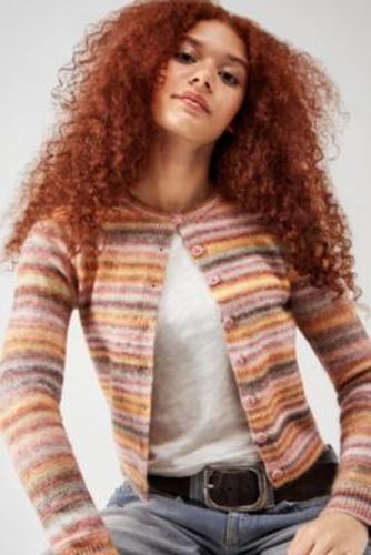 Space-Dye Stripe Cardigan - XS at Urban Outfitters - BDG - Modalova