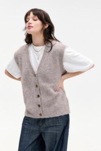 Button Through Sweater Vest - XS at Urban Outfitters - BDG - Modalova