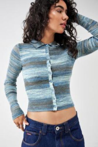 BDG Denver Space-Dye Polo Cardigan - XL at - Urban Outfitters - Modalova