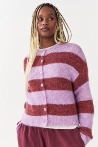 UO Dakota Stripe Knit Cardigan - XS at - Urban Outfitters - Modalova