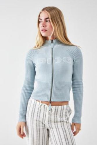 Zip-Through Knit Track Top - XS at Urban Outfitters - BDG - Modalova