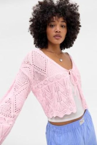 UO Oversized Tie-Front Cardigan - XS at - Urban Outfitters - Modalova