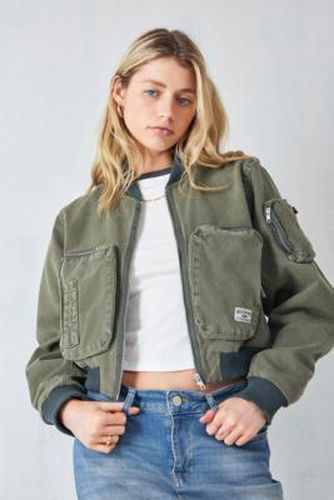 Canvas Utility Bomber Jacket - M at Urban Outfitters - BDG - Modalova