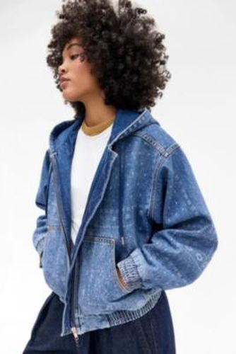 BGD Daria Bandana Print Denim Jacket - 2XS at Urban Outfitters - BDG - Modalova