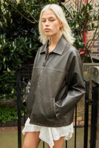 Dex Detroit Faux Leather Workwear Jacket - XS at Urban Outfitters - BDG - Modalova