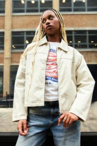 Dex Faux Leather Jacket - Neutral 2XS at Urban Outfitters - BDG - Modalova