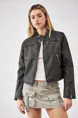 Bob Faux Leather Jacket - 2XS at Urban Outfitters - BDG - Modalova