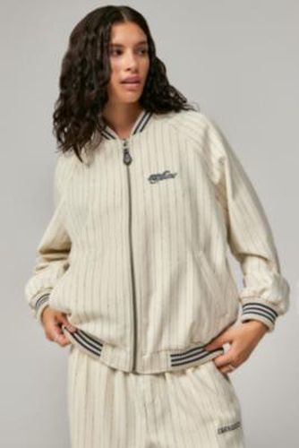 Iets frans. Pinstripe Varsity Jacket - XS at Urban Outfitters - iets frans... - Modalova