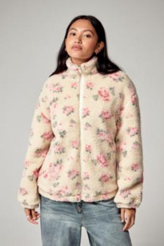 Opal Floral Fleece Jacket - XS at Urban Outfitters - Kimchi Blue - Modalova