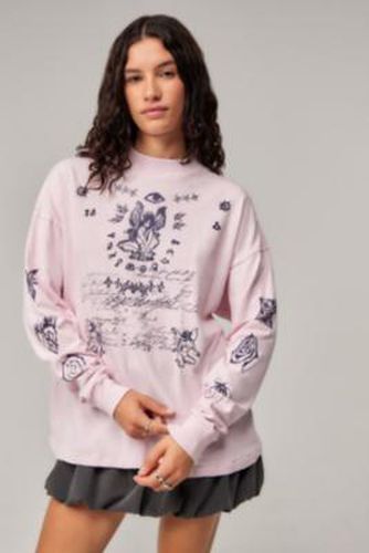 UO Spencer Tattoo Print T-Shirt - XS at - Urban Outfitters - Modalova