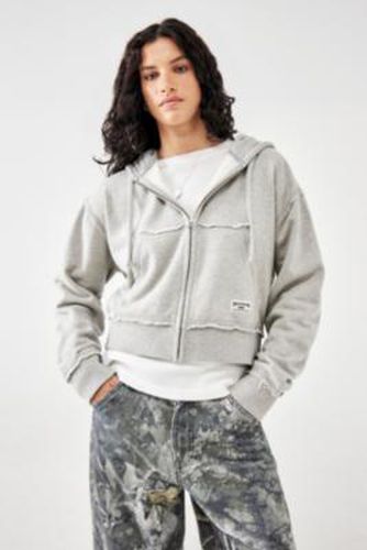 Zip-Through Slouchy Hoodie - XL at Urban Outfitters - BDG - Modalova