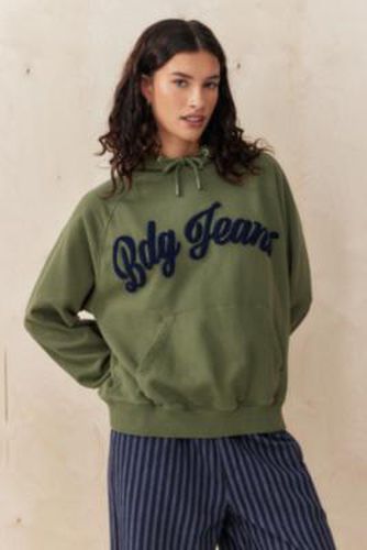 BDG Script Applique Hoodie - XS at - Urban Outfitters - Modalova