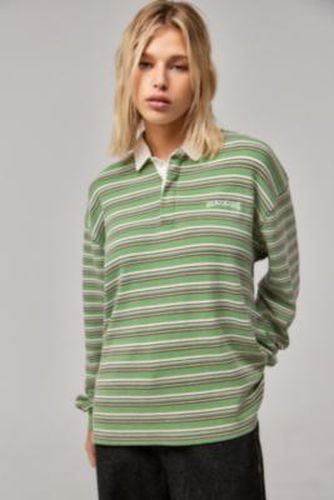 Mint Waffle Rugby Top - XS at Urban Outfitters - BDG - Modalova