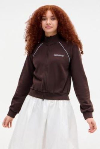 Iets frans. Ally Shrunken Track Top - XS at Urban Outfitters - iets frans... - Modalova