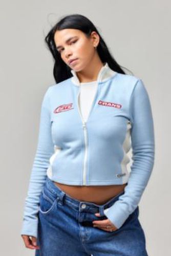 Iets frans. Bella Blue Track Top - Blue XS at Urban Outfitters - iets frans... - Modalova