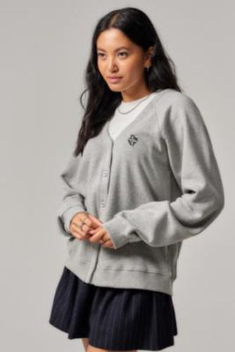 Iets frans. Crest Cardigan - Grey XS at Urban Outfitters - iets frans... - Modalova