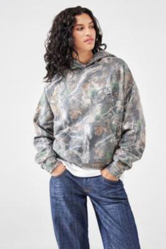 Camo Raglan Hoodie - S at Urban Outfitters - BDG - Modalova