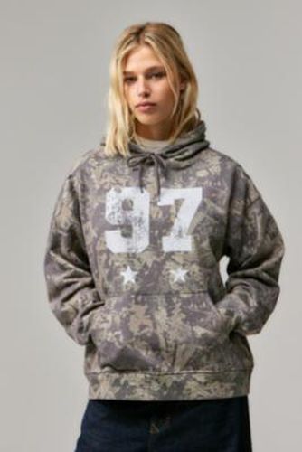 UO Camo 97 Washed Hoodie - S at - Urban Outfitters - Modalova