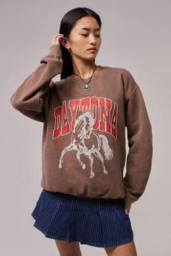 UO Daytona Sweatshirt - Chocolate XS at - Urban Outfitters - Modalova