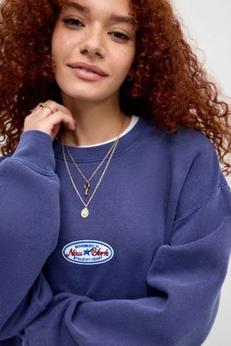 UO NY Badge Sweatshirt - XS at - Urban Outfitters - Modalova