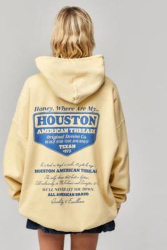 UO Houston Americana Hoodie - M/L at - Urban Outfitters - Modalova