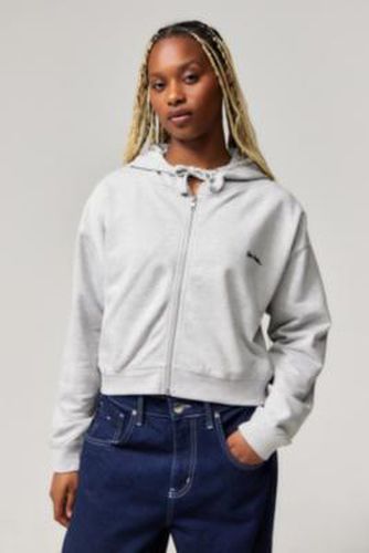 Iets frans. Shrunken Zip-Through Hoodie - XS at Urban Outfitters - iets frans... - Modalova