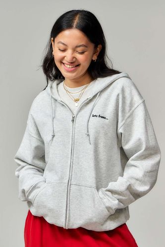 Iets frans. Zip-Through Hoodie - XS at Urban Outfitters - iets frans... - Modalova