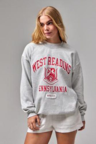 UO West Reading College Sweatshirt - Grey XS at - Urban Outfitters - Modalova