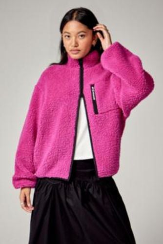 Iets frans. Zip-Through Fleece Jacket - XS at Urban Outfitters - iets frans... - Modalova