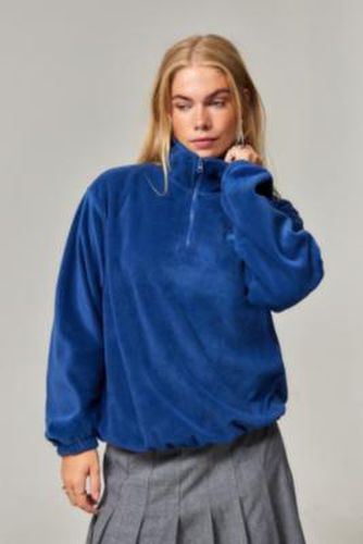 Iets frans. Half-Zip Fleece - Navy XS at Urban Outfitters - iets frans... - Modalova