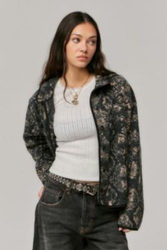 Snake Print Fleece XS at Urban Outfitters - BDG - Modalova