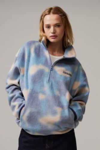 Iets frans. Watercolour Half-Zip Fleece - XS at Urban Outfitters - iets frans... - Modalova