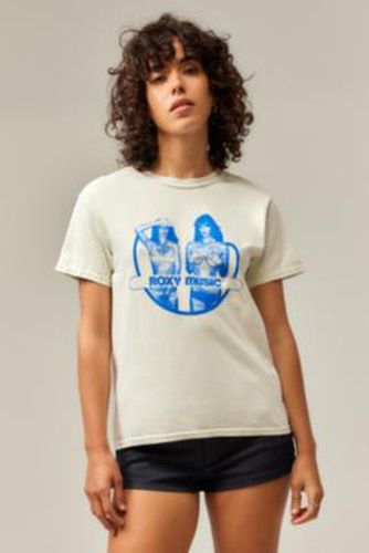 UO Roxy Music T-Shirt - All white M/L at - Urban Outfitters - Modalova