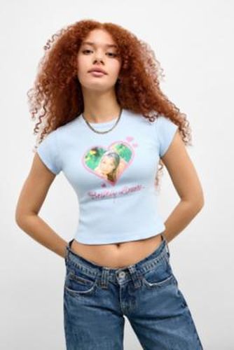 UO Britney Spears Shrunken T-Shirt - Blue XS at - Urban Outfitters - Modalova