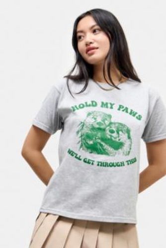 UO Hold My Paws Relaxed T-Shirt - M/L at - Urban Outfitters - Modalova