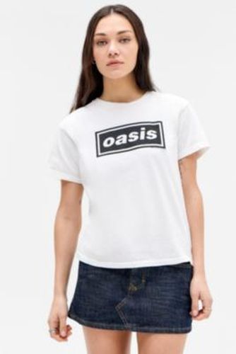 UO White Oasis Relaxed T-Shirt - White M/L at - Urban Outfitters - Modalova