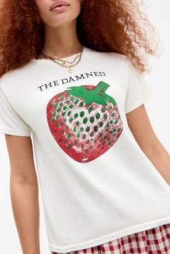 UO The Damned Relaxed T-Shirt - White M/L at - Urban Outfitters - Modalova