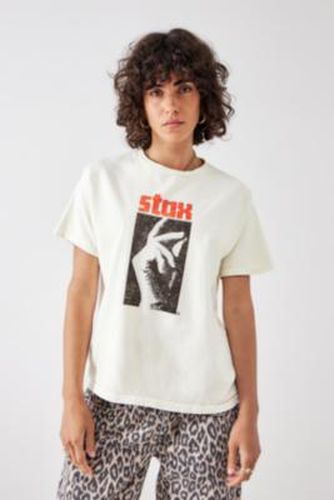 UO Stax T-Shirt - Cream M/L at - Urban Outfitters - Modalova