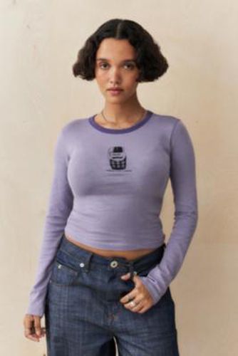 UO The Streets Long Sleeve Baby T-Shirt - XS at - Urban Outfitters - Modalova