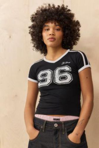 UO Le Sport V-Neck Baby T-Shirt - XS at - Urban Outfitters - Modalova