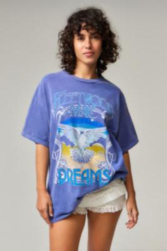 UO Fleetwood Mac T-Shirt - Blue S/M at - Urban Outfitters - Modalova